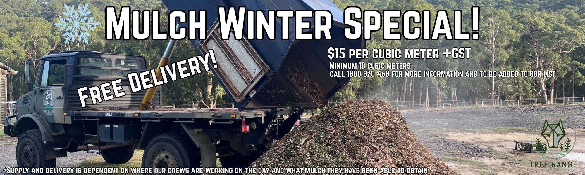 Mulch Winter Special Banner mulch winter special